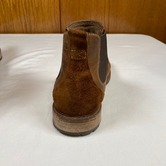 Florshiem Lodge Plain Toe Gore Men's Boots 9 Brown - Picture 10 of 13